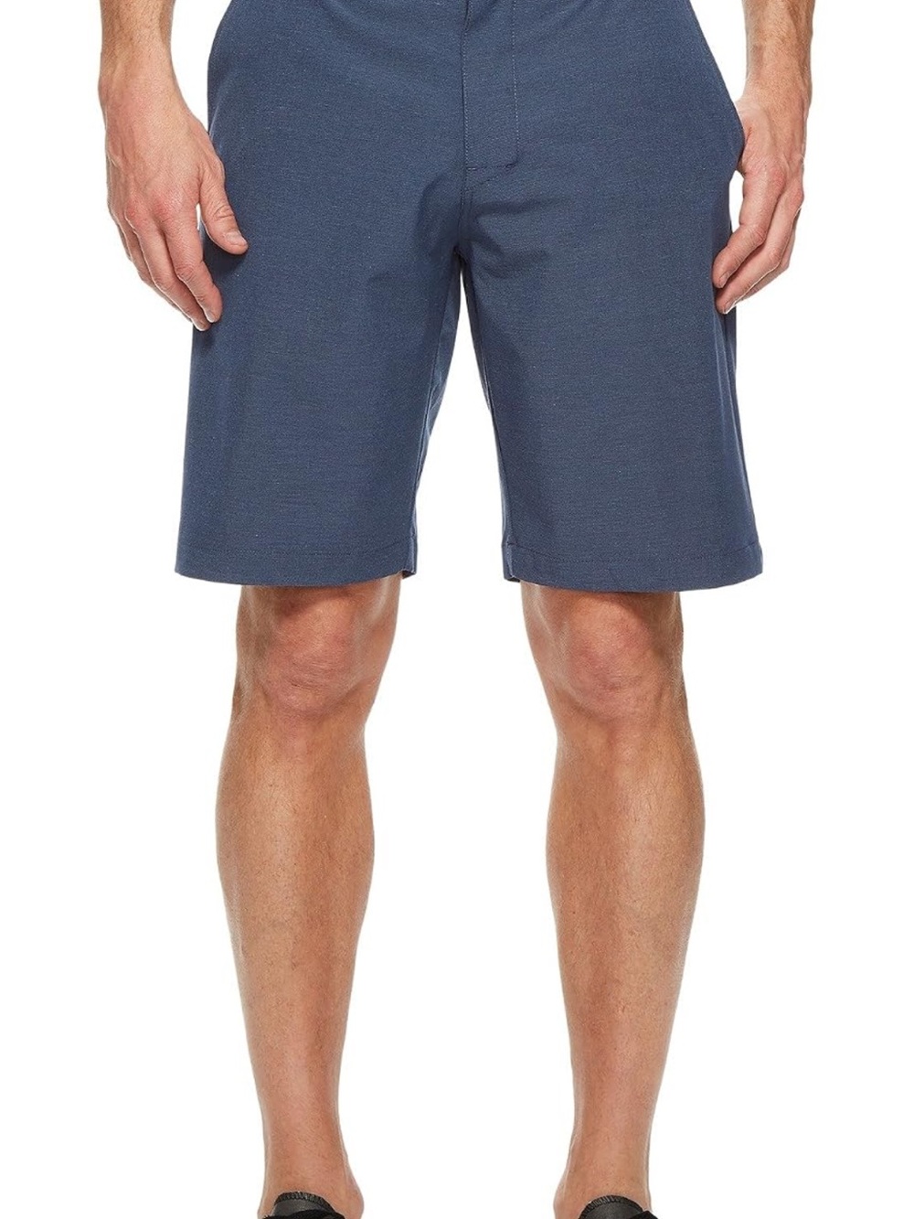 Men’s TravisMathew Beck Flat Front Shorts - Navy Blue size 34 NWT